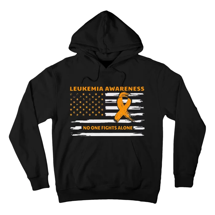 Leukemia Awareness We Fight Cancer Together Cure Leukemia Hoodie