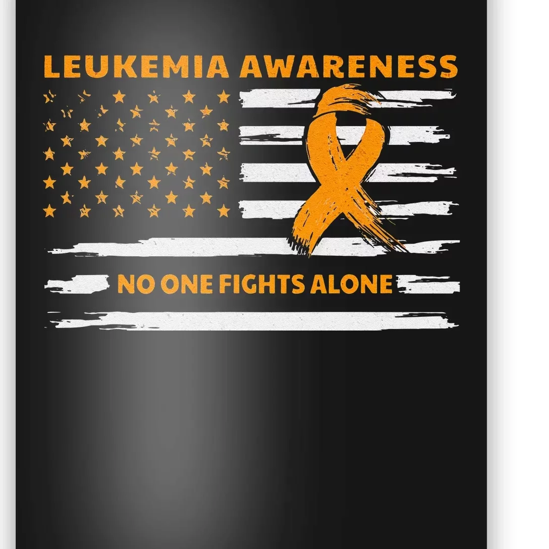 Leukemia Awareness We Fight Cancer Together Cure Leukemia Poster