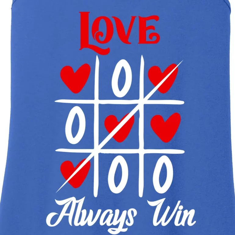 Love Always Win Meaningful Gift Ladies Essential Tank