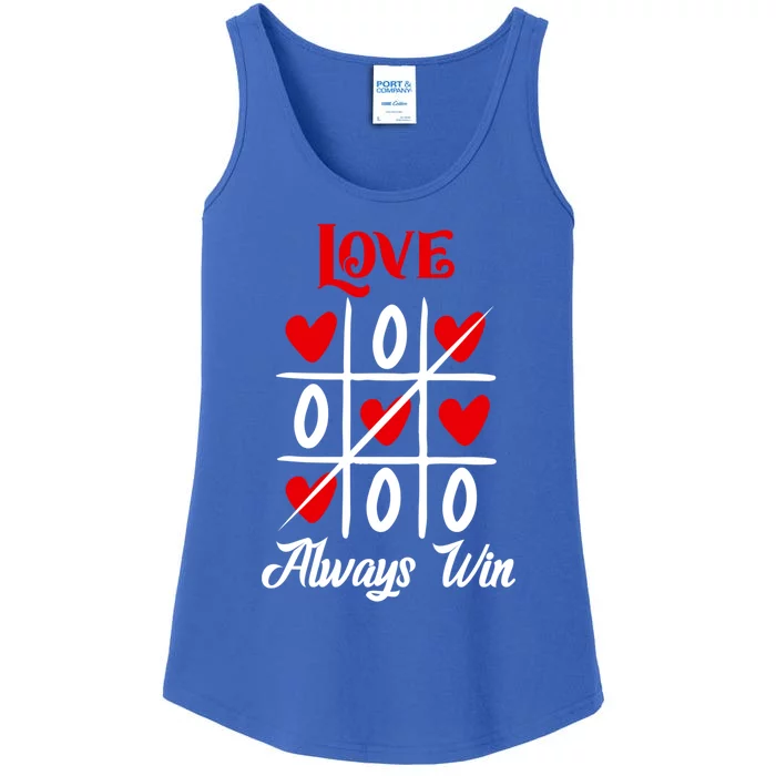 Love Always Win Meaningful Gift Ladies Essential Tank