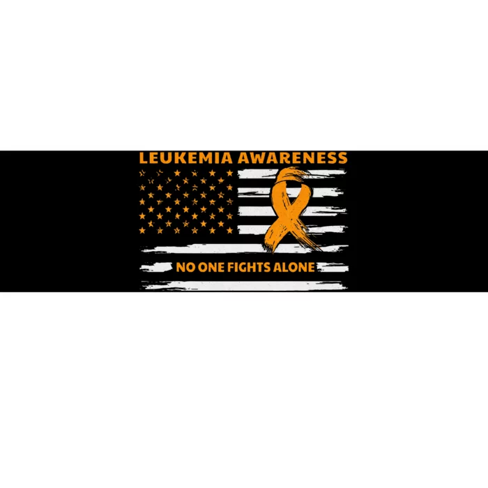 Leukemia Awareness We Fight Cancer Together Cure Leukemia Bumper Sticker