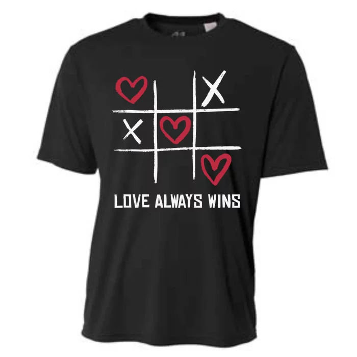 Love Always Win Gift Cooling Performance Crew T-Shirt