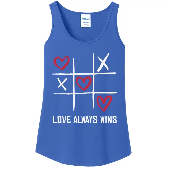 Love Always Win Gift Ladies Essential Tank