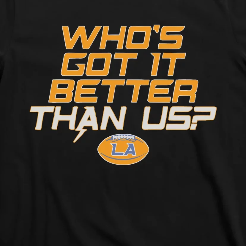 Los Angeles Who’S Got It Better Than Us T-Shirt