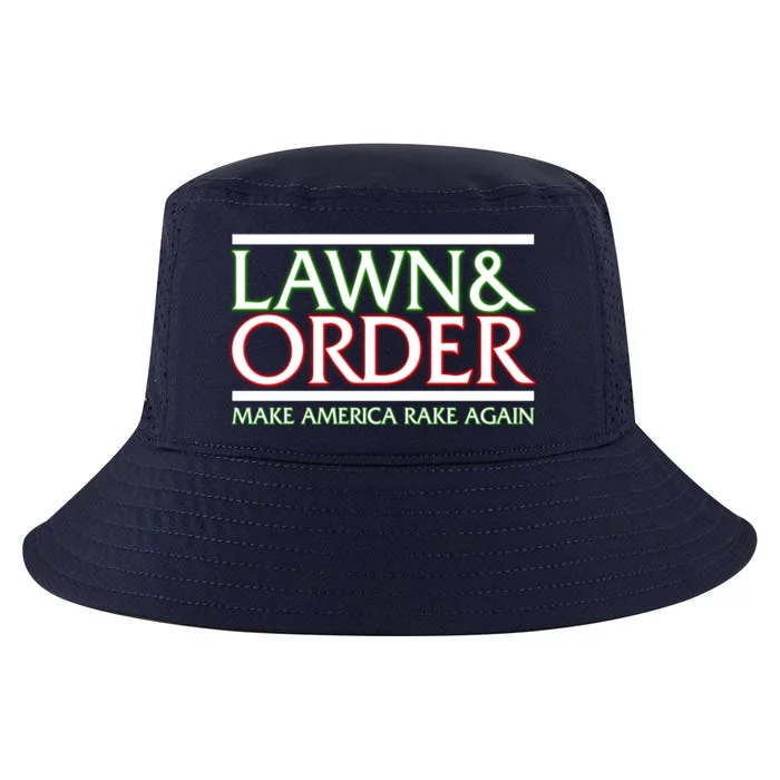 Lawn And Order Make America Rake Again Cool Comfort Performance Bucket Hat