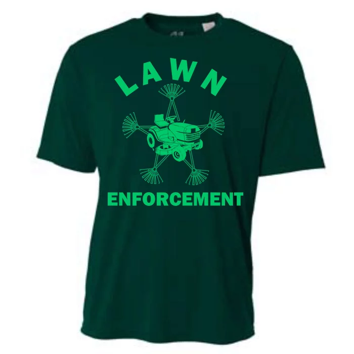 Lawn Enforcement Cooling Performance Crew T-Shirt