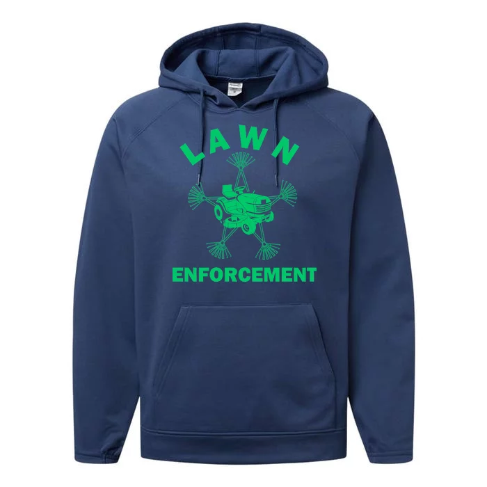 Lawn Enforcement Performance Fleece Hoodie