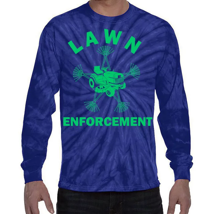 Lawn Enforcement Tie-Dye Long Sleeve Shirt