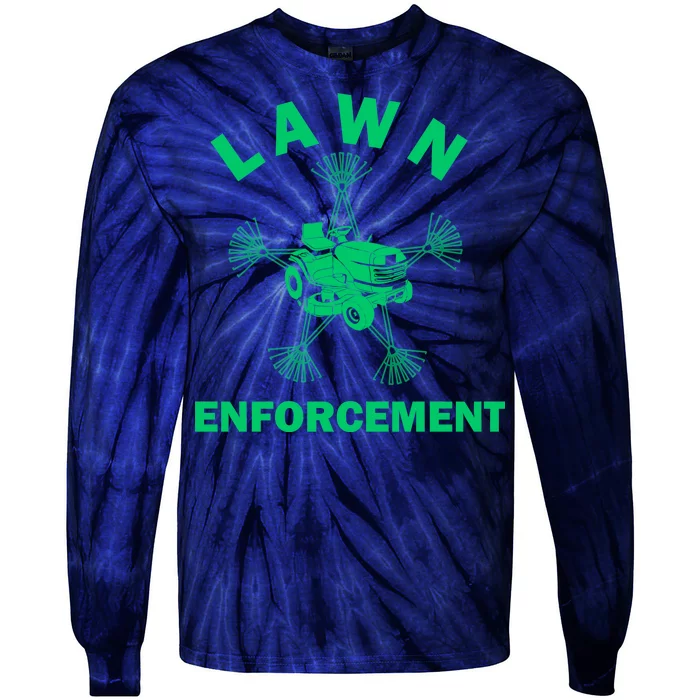 Lawn Enforcement Tie-Dye Long Sleeve Shirt