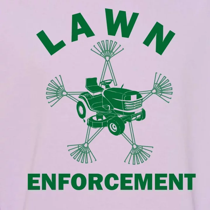 Lawn Enforcement Garment-Dyed Sweatshirt