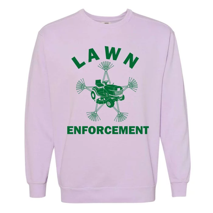 Lawn Enforcement Garment-Dyed Sweatshirt