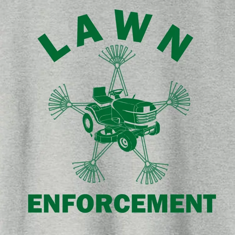 Lawn Enforcement Women's Crop Top Tee