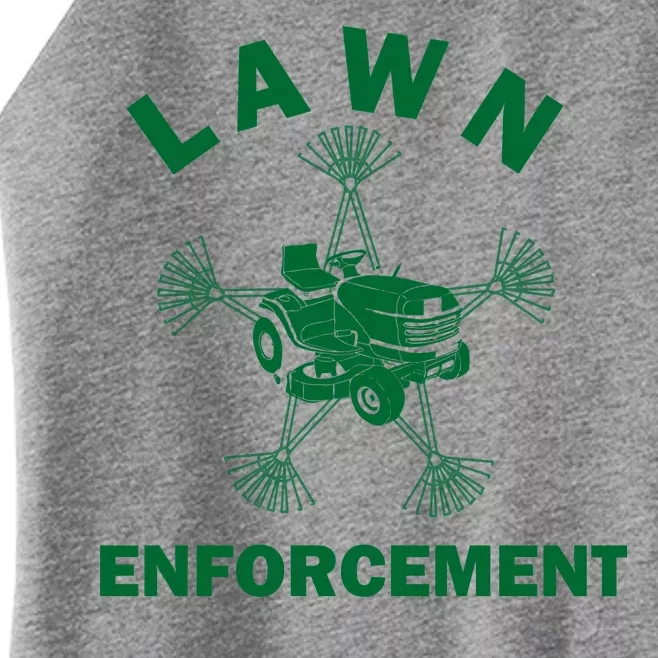 Lawn Enforcement Women’s Perfect Tri Rocker Tank