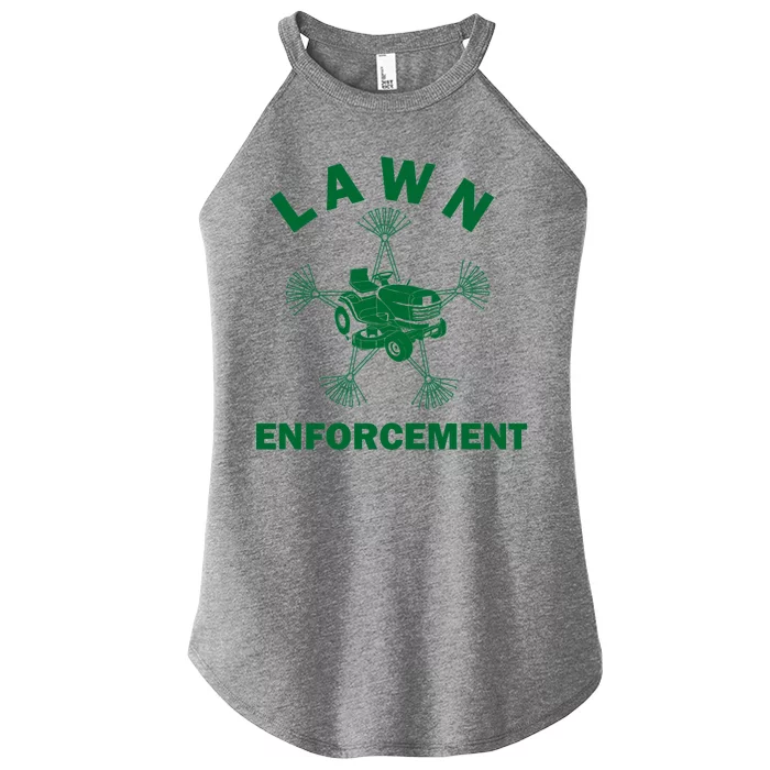 Lawn Enforcement Women’s Perfect Tri Rocker Tank