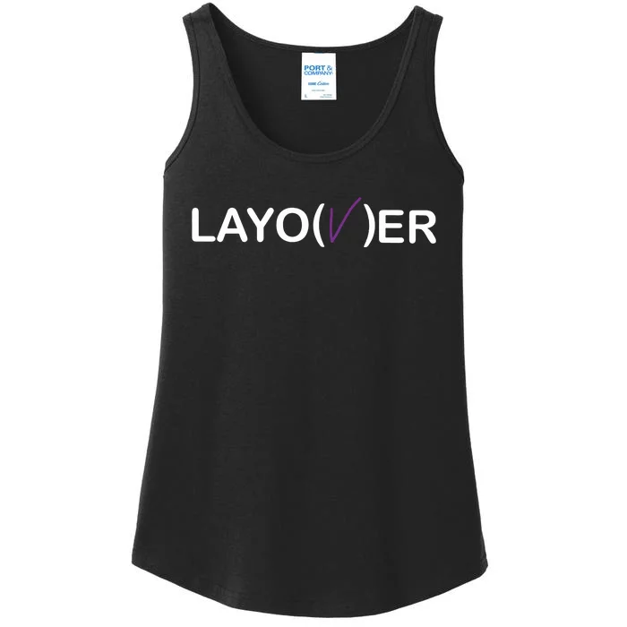 Layover Album Yeontan Ladies Essential Tank