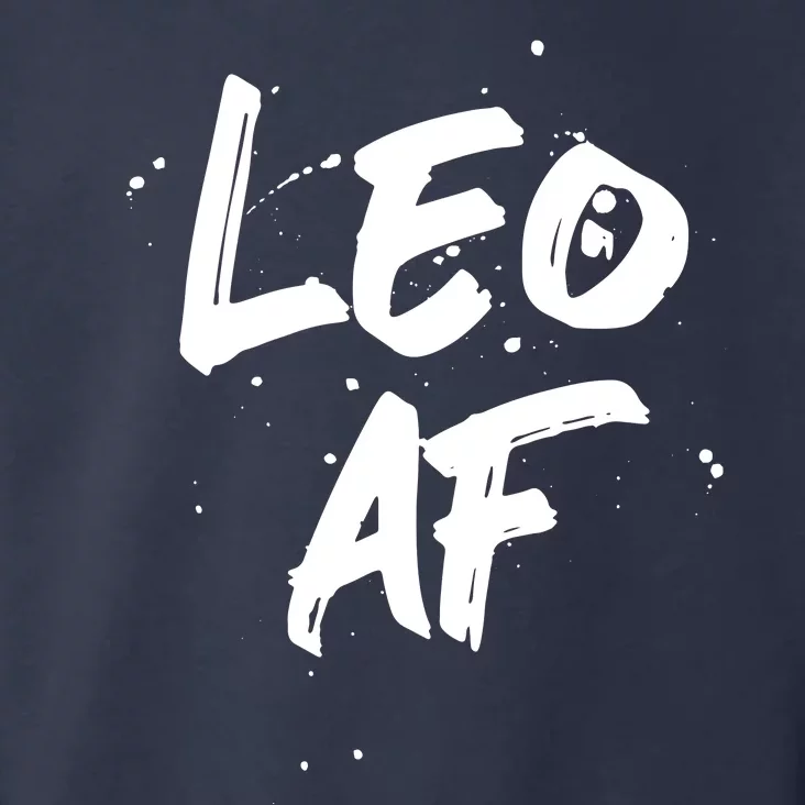 Leo AF Zodiac Sign Horoscope Birthday Toddler Hoodie