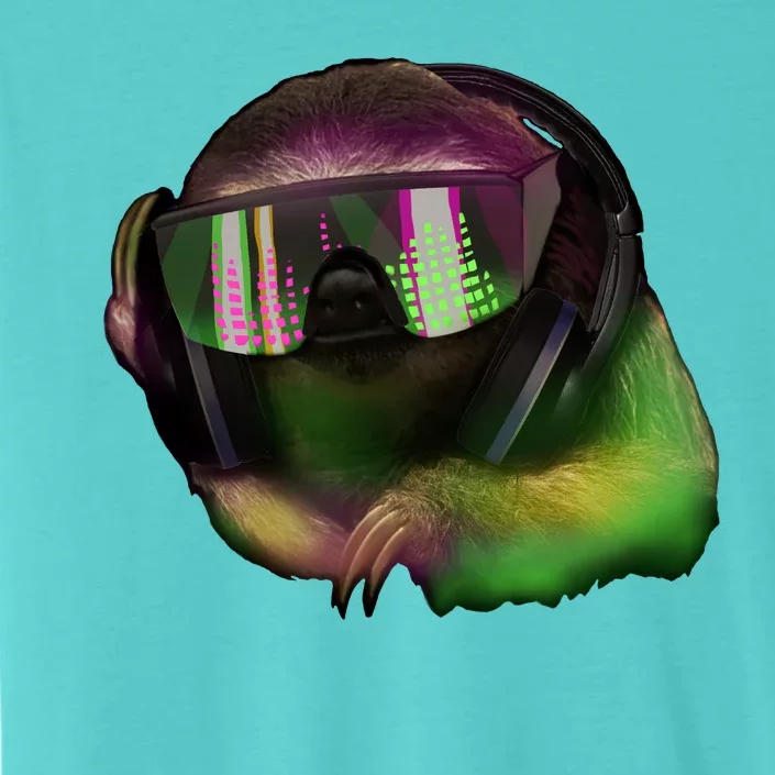 Lazy DJ Sloth ChromaSoft Performance T-Shirt