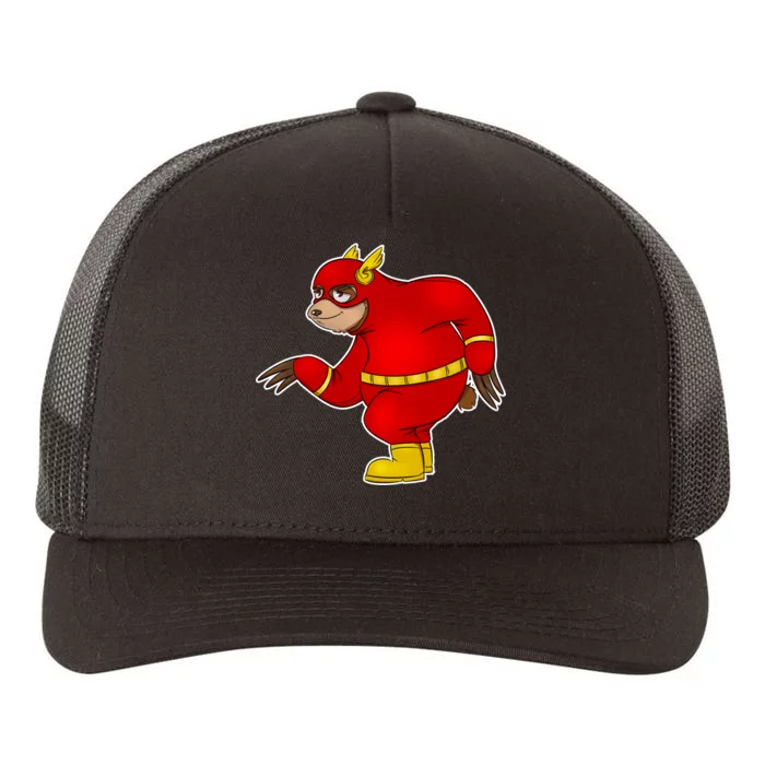 Lazy Sloth Speedster Yupoong Adult 5-Panel Trucker Hat