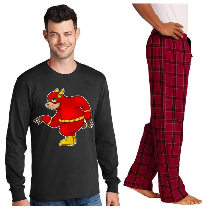 Lazy Sloth Speedster Long Sleeve Pajama Set