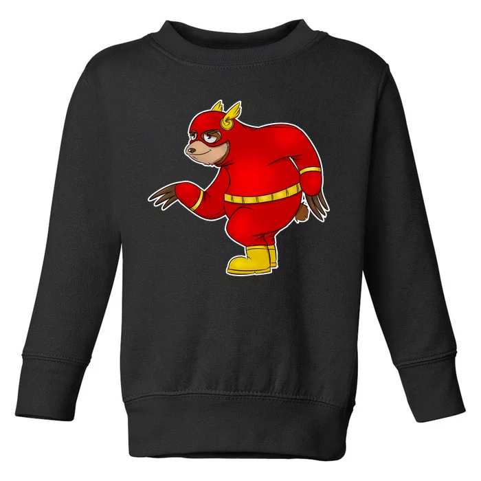 Lazy Sloth Speedster Toddler Sweatshirt