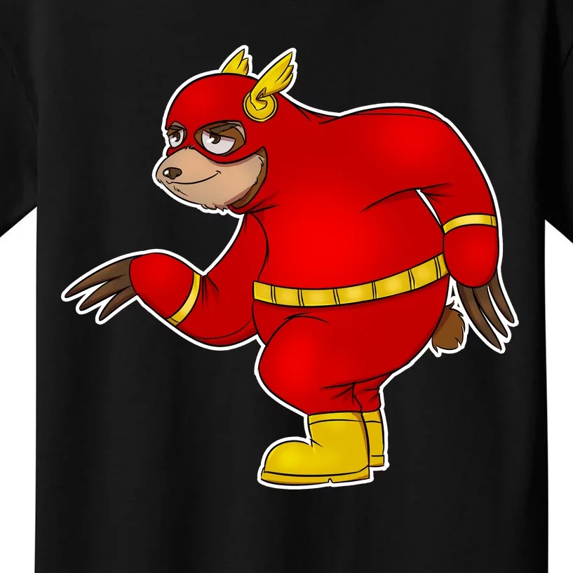 Lazy Sloth Speedster Kids T-Shirt