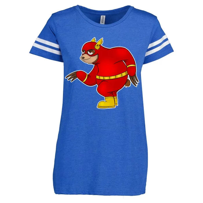 Lazy Sloth Speedster Enza Ladies Jersey Football T-Shirt