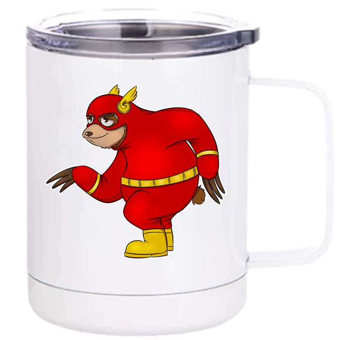 Lazy Sloth Speedster Front & Back 12oz Stainless Steel Tumbler Cup