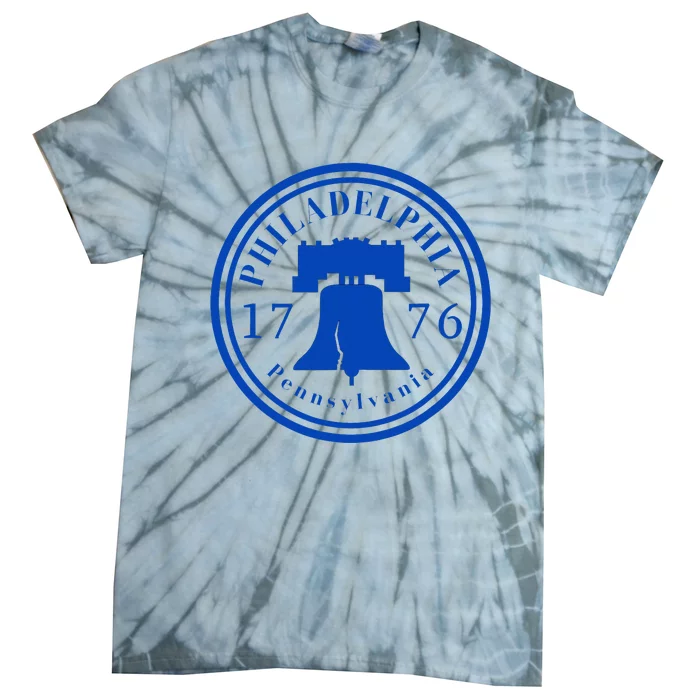 Liberty Bell 1776 Patriotic Philadelphia Pennsylvania Tie-Dye T-Shirt