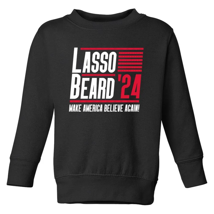 Lasso Beard 2024 Toddler Sweatshirt