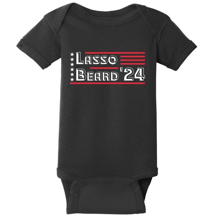 Lasso Beard 2024 Baby Bodysuit