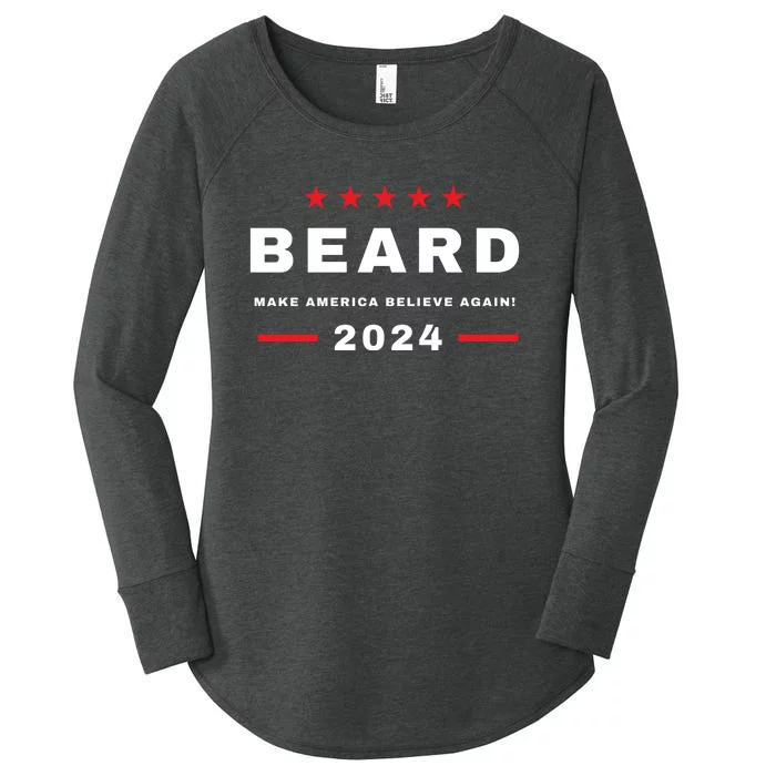 Lasso Beard 2024 Women's Perfect Tri Tunic Long Sleeve Shirt