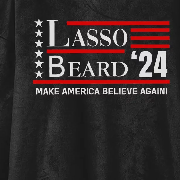 Lasso Beard 24 Hooded Wearable Blanket