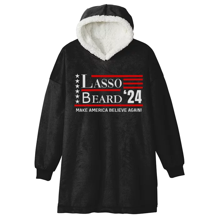 Lasso Beard 24 Hooded Wearable Blanket