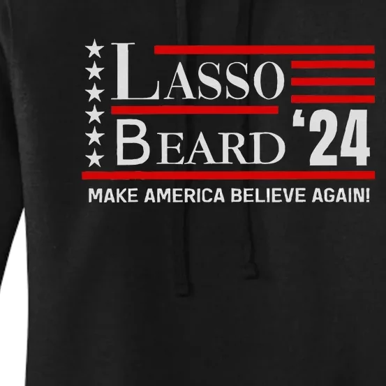 Lasso Beard 24 Women's Pullover Hoodie