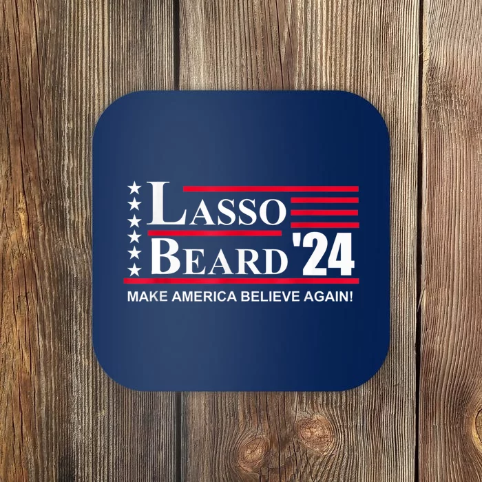 Lasso Beard 2024 Coaster