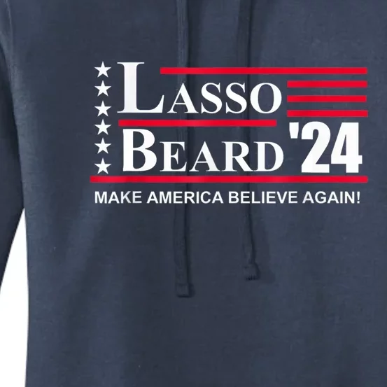 Lasso Beard 2024 Women's Pullover Hoodie