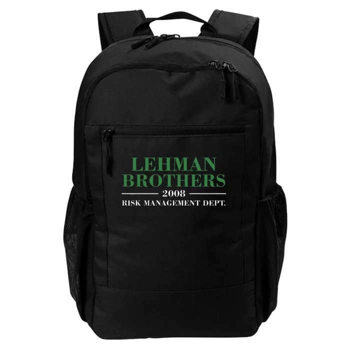 Lehman Brothers 2008 Risk Management Dept Daily Commute Backpack