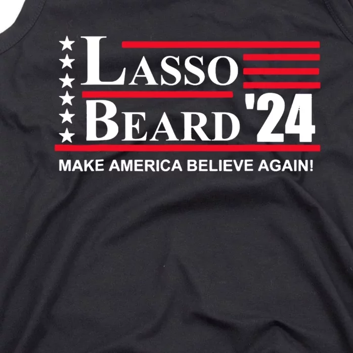 Lasso Beard 2024 Election Funny Tank Top