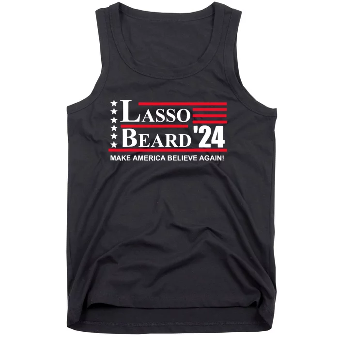 Lasso Beard 2024 Election Funny Tank Top