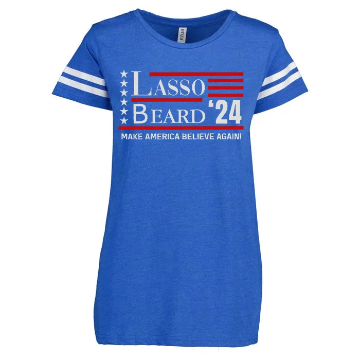 Lasso Beard 24 Enza Ladies Jersey Football T-Shirt