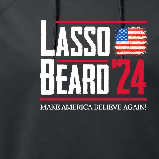 Lasso Beard 2024 Performance Fleece Hoodie