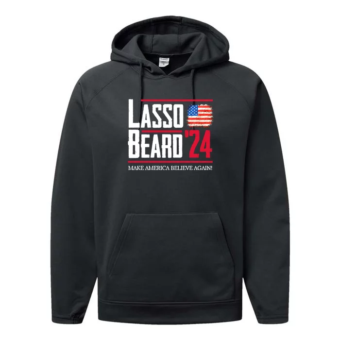 Lasso Beard 2024 Performance Fleece Hoodie