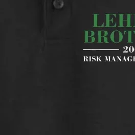 Lehman Brothers 2008 Risk Management Dept Dry Zone Grid Performance Polo