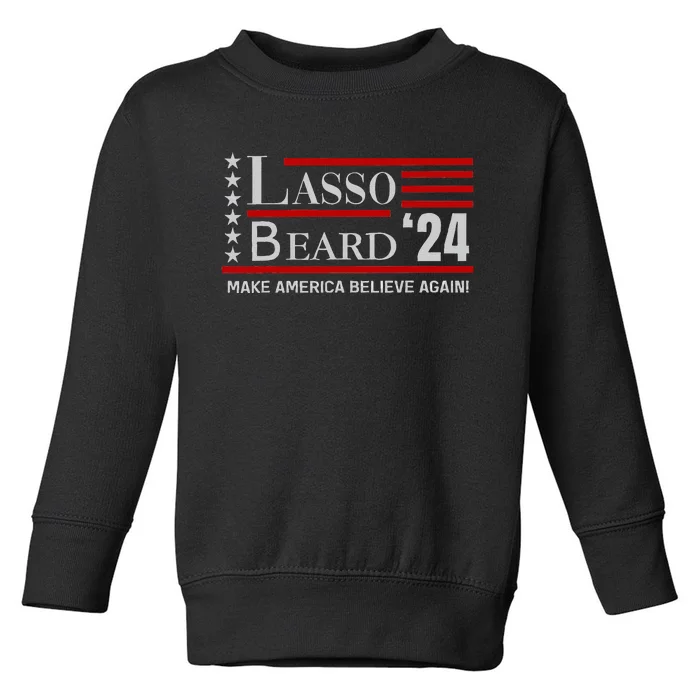 Lasso Beard 24 Bold And Fun Toddler Sweatshirt