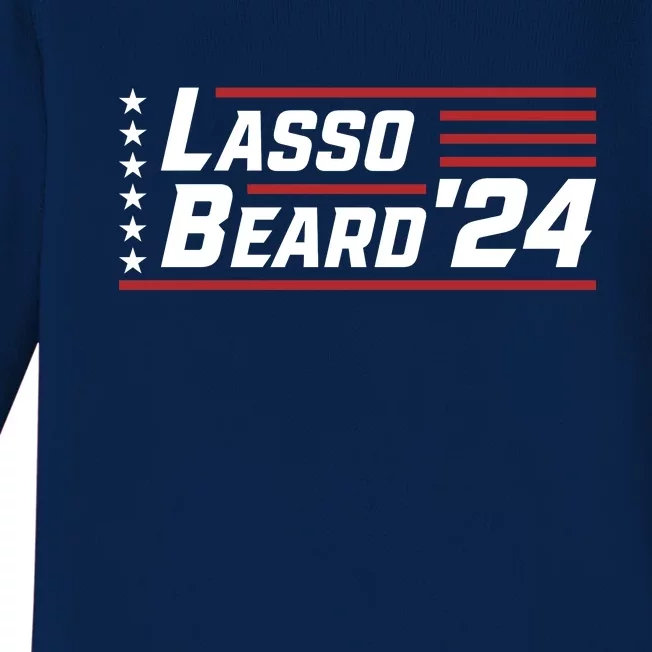 Lasso Beard 2024 Baby Long Sleeve Bodysuit