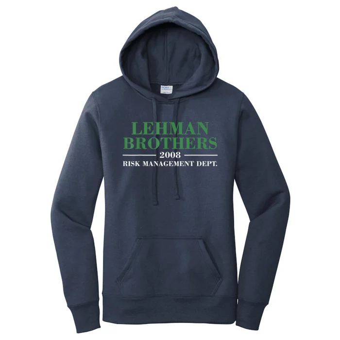 Lehman Brothers 2008 Risk Management Dept Women's Pullover Hoodie