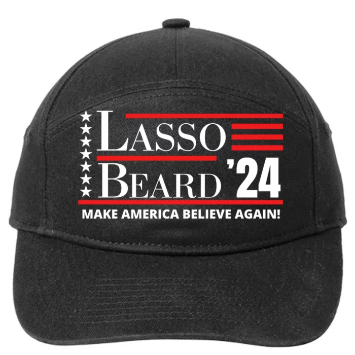 Lasso Beard 2024 7-Panel Snapback Hat