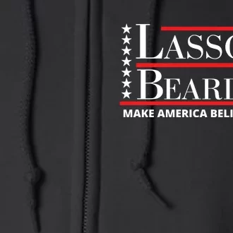 Lasso Beard 2024 Full Zip Hoodie