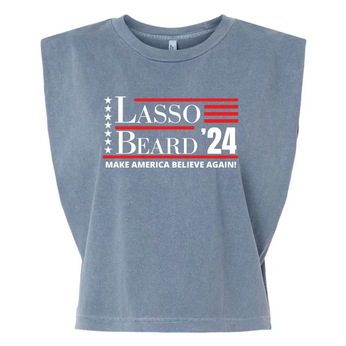 Lasso Beard 2024 Garment-Dyed Women's Muscle Tee