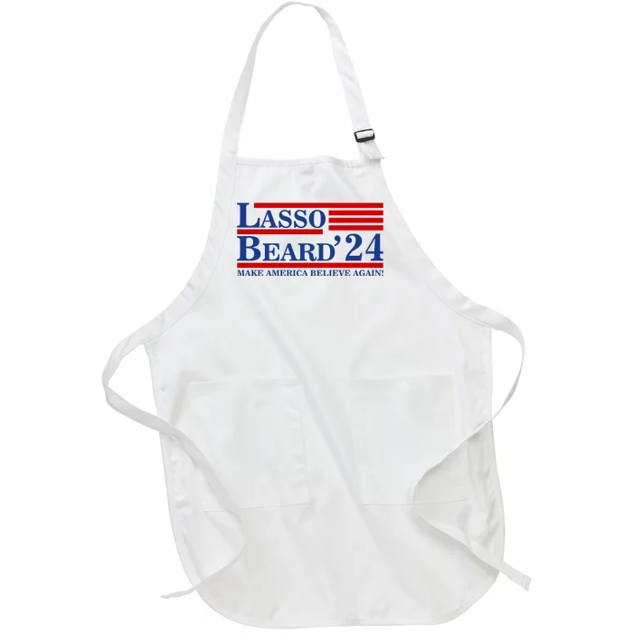 Lasso Beard 2024 Ted Lasso Design Full-Length Apron With Pocket